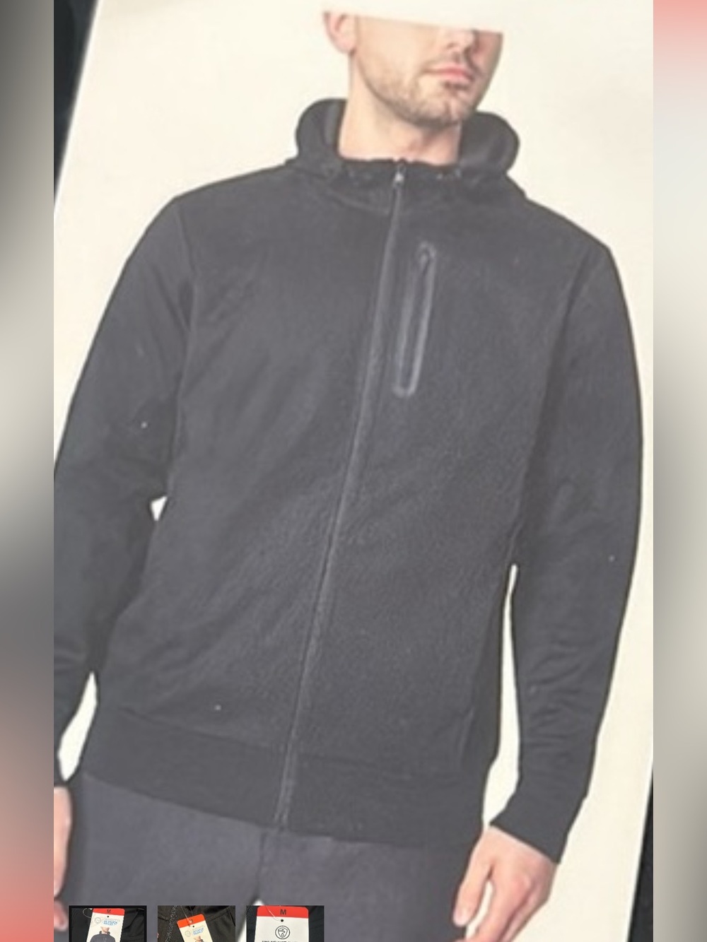 Mondetta Full Zip Hooded Jacket NWOT